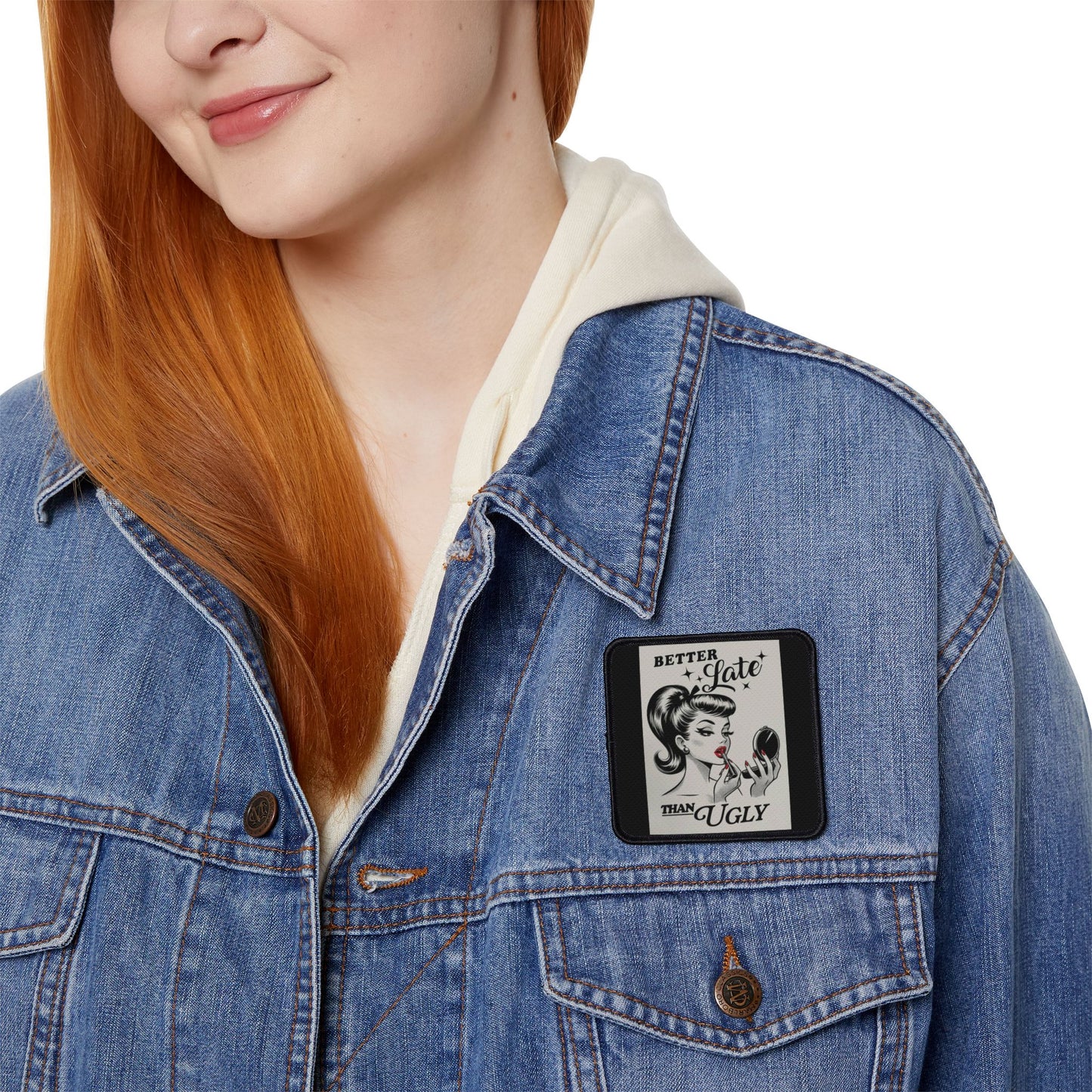 Funny Womens Meme Iron-On Patch