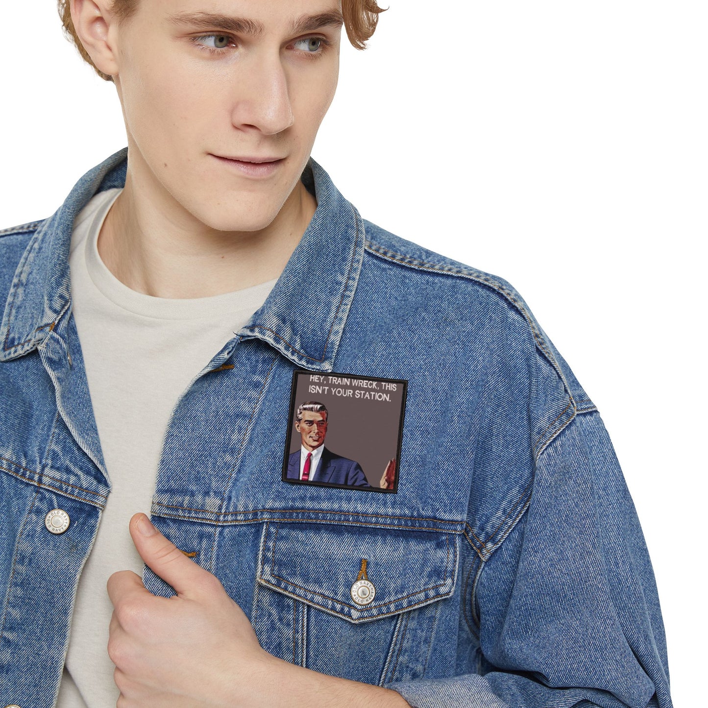Funny Meme Iron-On Patch