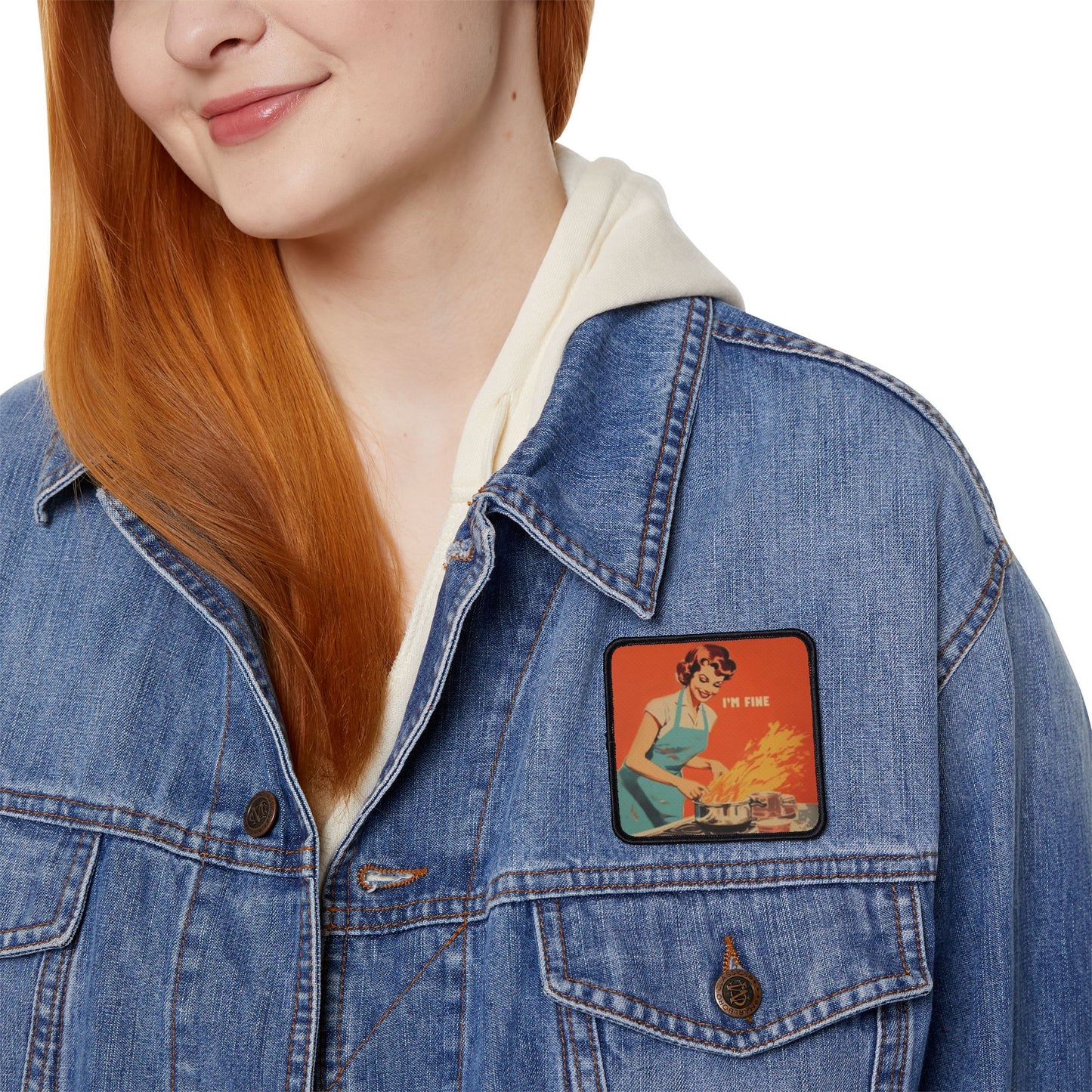 Funny Cat Meme Iron-On Patch