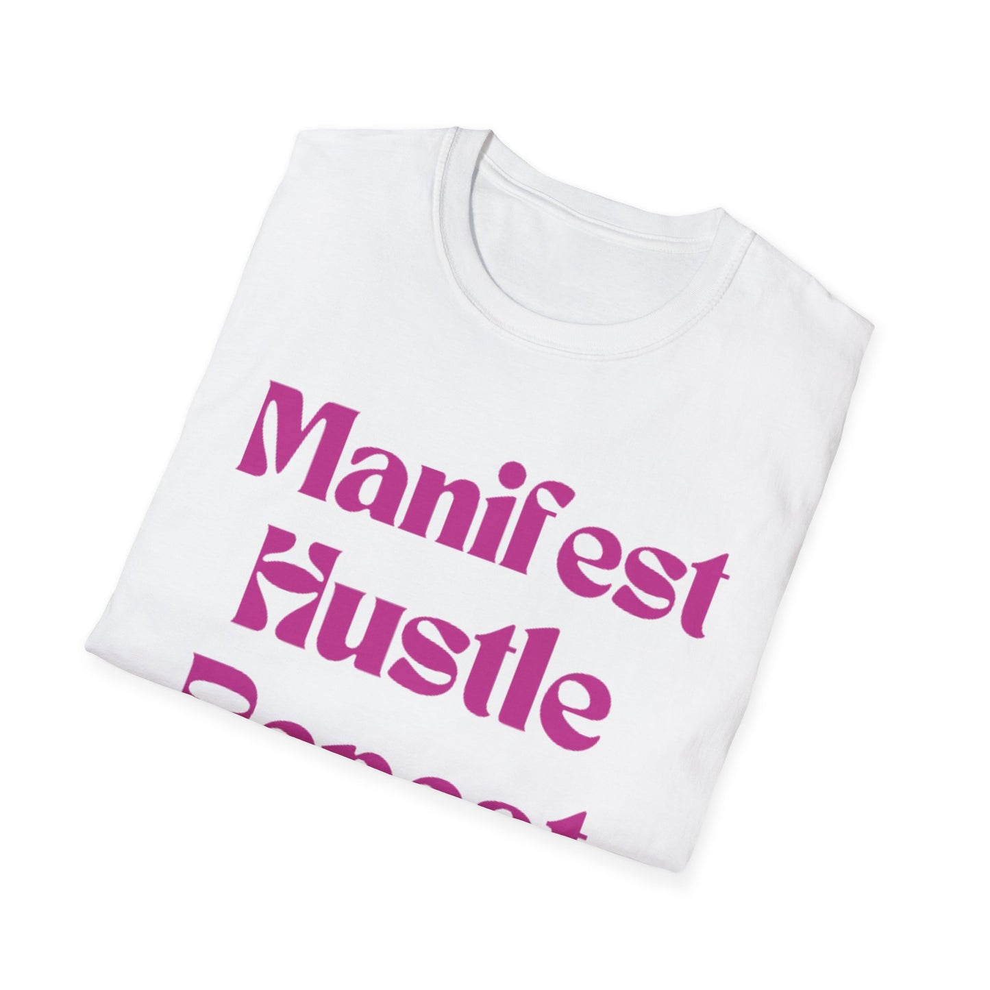 Manifest Hustle Repeat Shirt Black Boss Babe Shirt