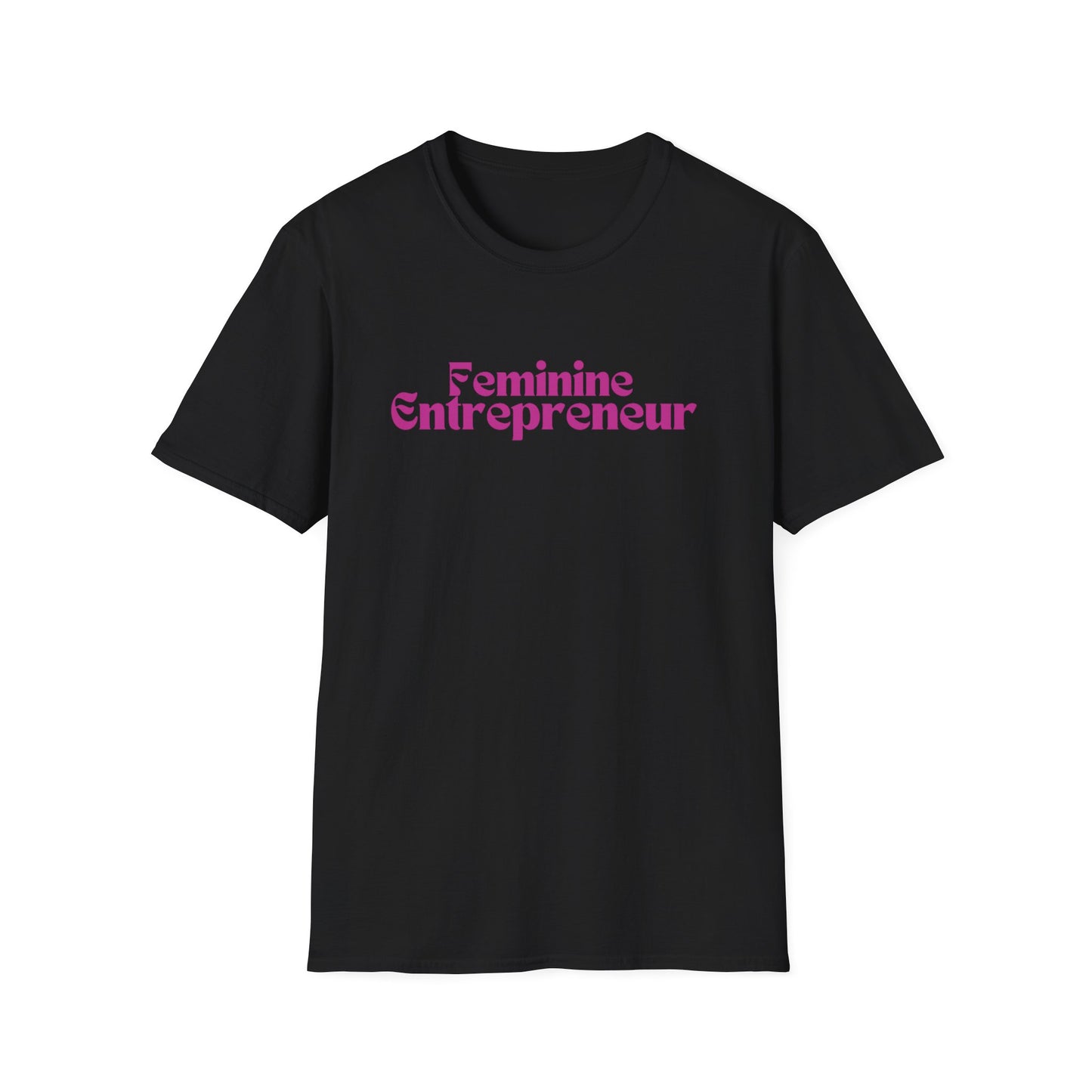 Feminine Entrepreneur Shirt Black Boss Babe Shirt