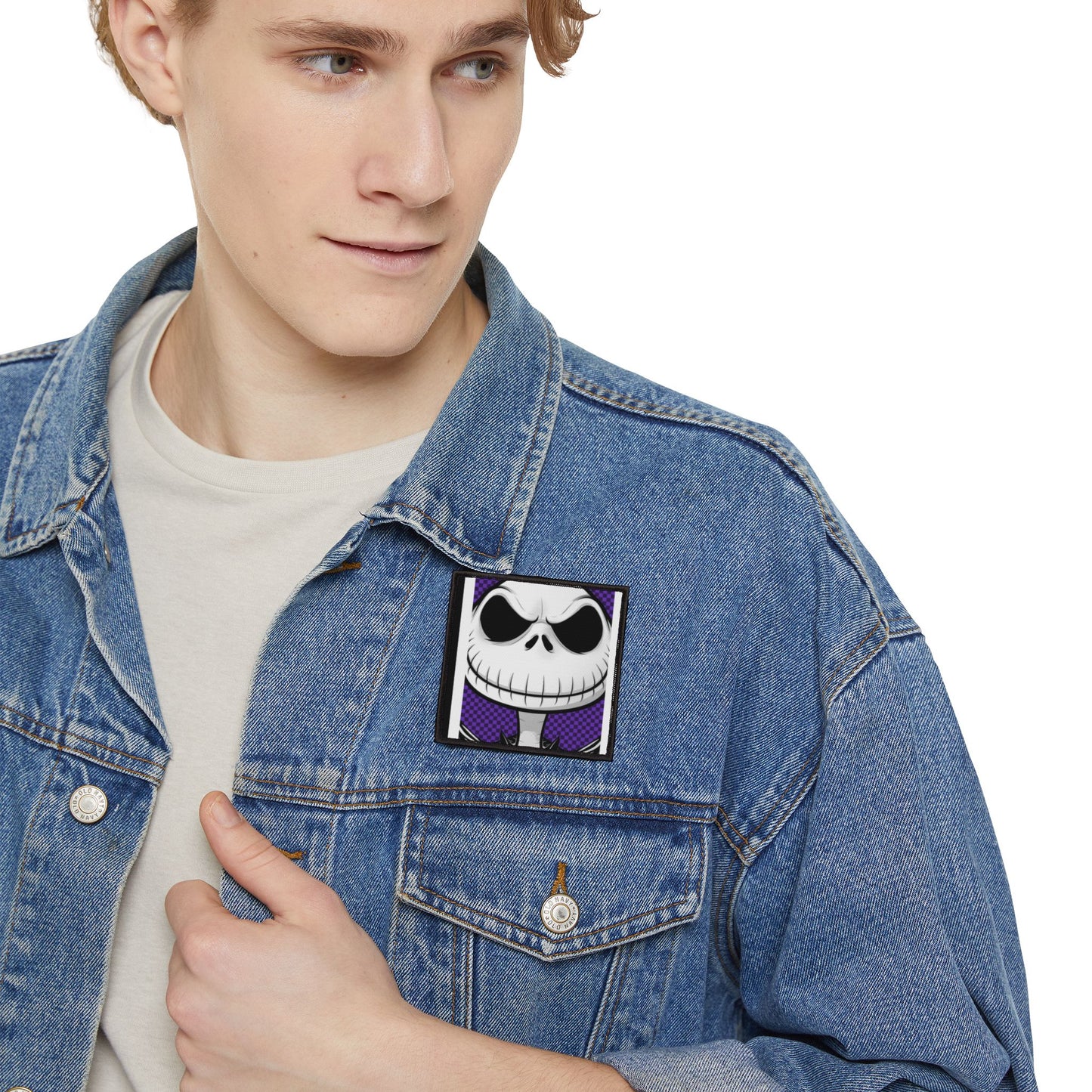 Jack Skellington Iron-On Patch