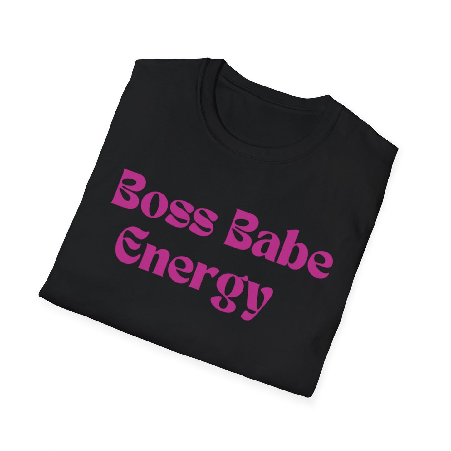 Boss Babe Energy Shirt Black Boss Babe Shirt