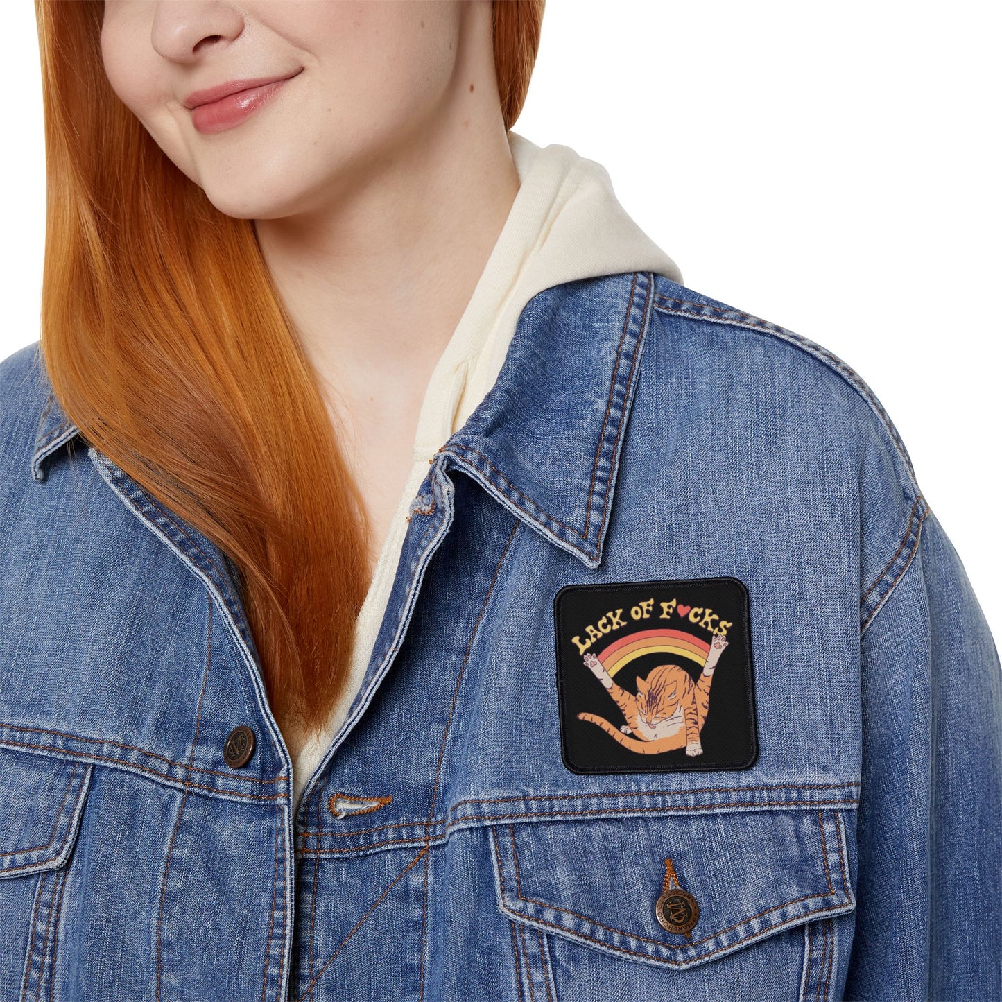 Funny Cat Meme Iron-On Patch