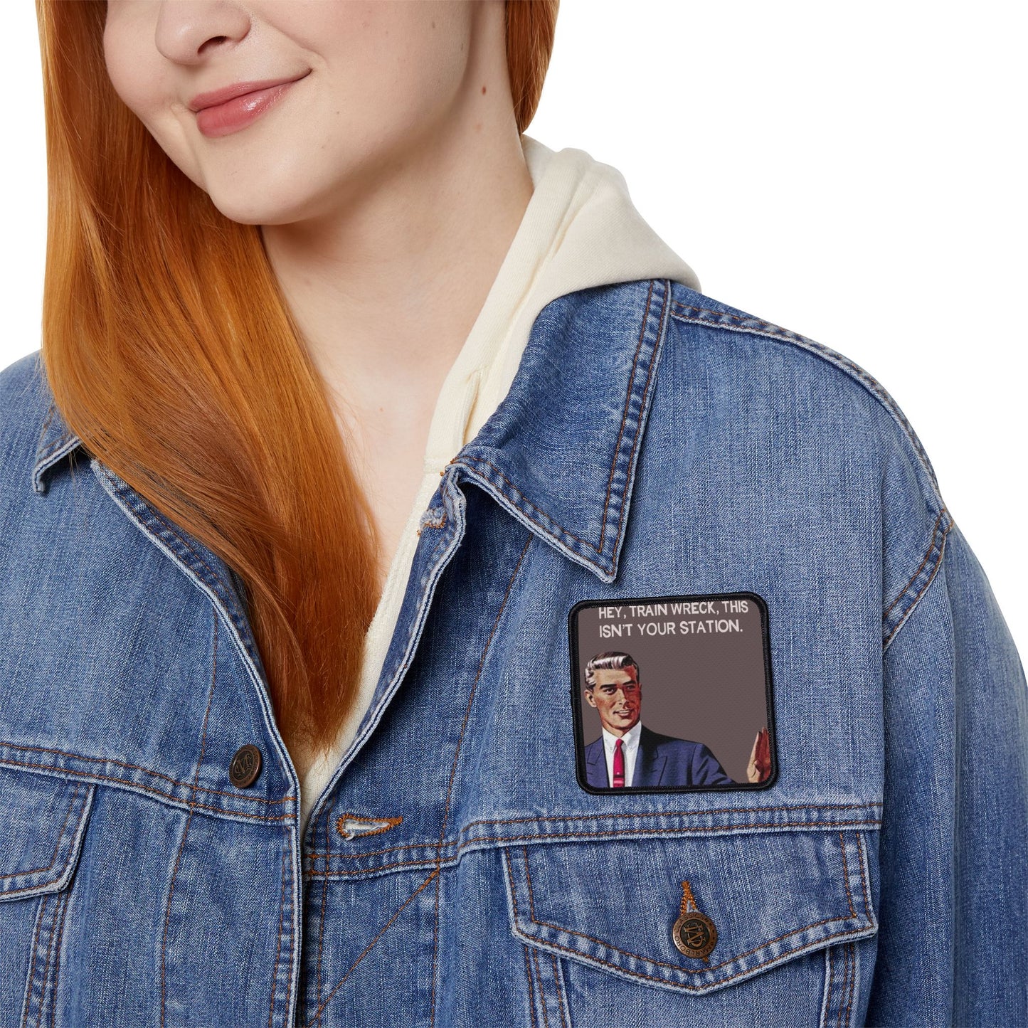 Funny Meme Iron-On Patch