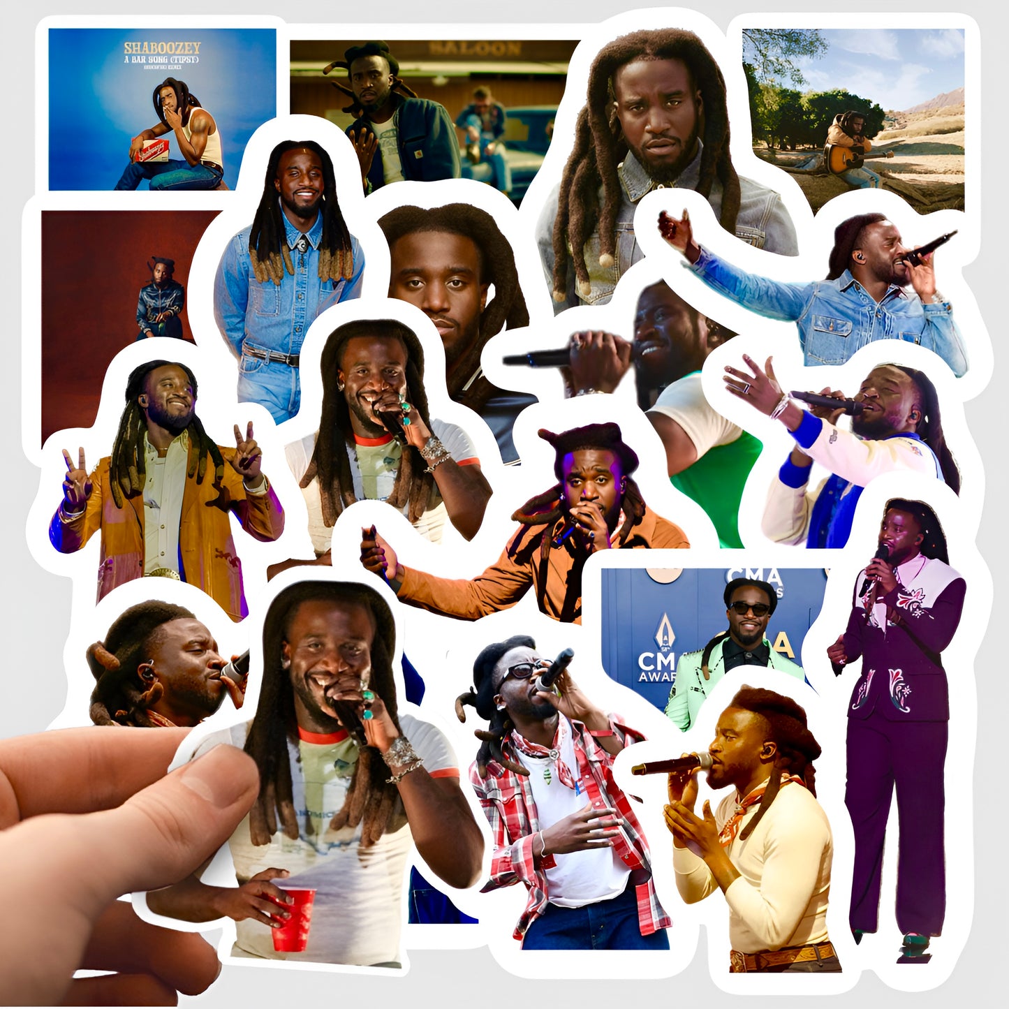 Shaboozey Stickers 20 Piece
