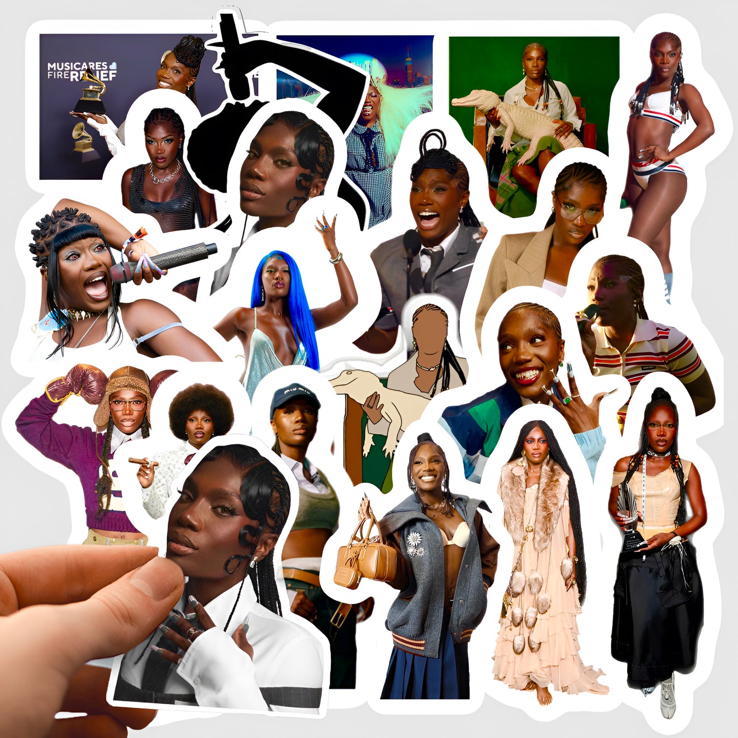 Doechii Stickers 20 Piece