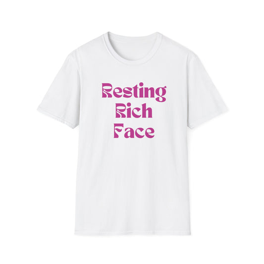 Resting Rich Face Shirt Black Boss Babe Shirt