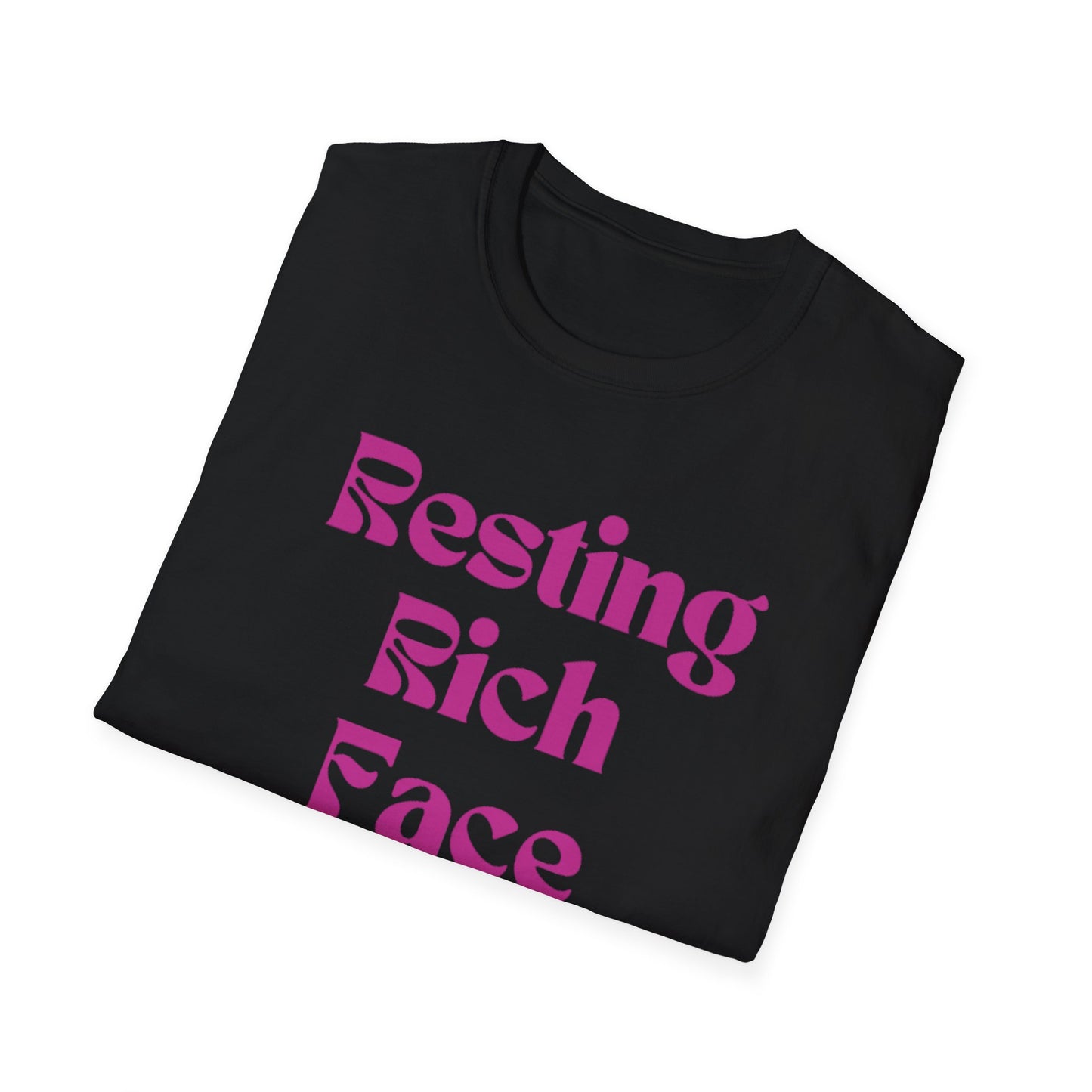 Resting Rich Face Shirt Black Boss Babe Shirt