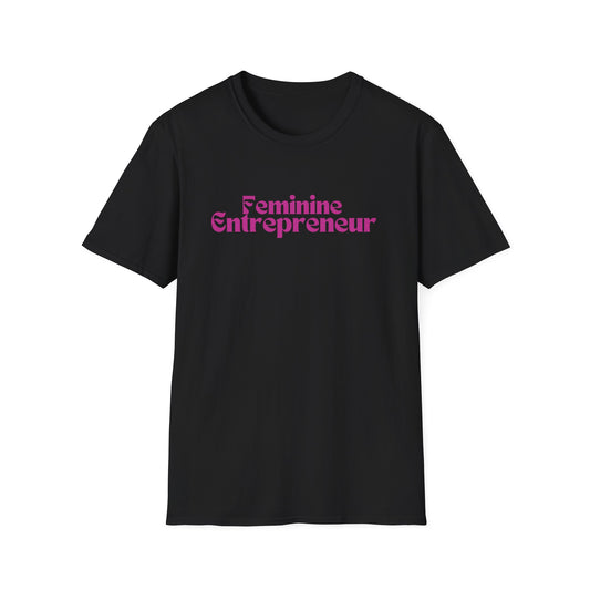 Feminine Entrepreneur Shirt Black Boss Babe Shirt