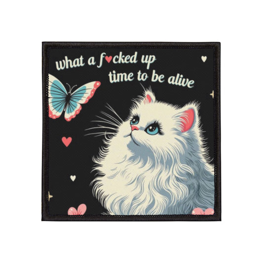 Funny Cat Meme Iron-On Patch