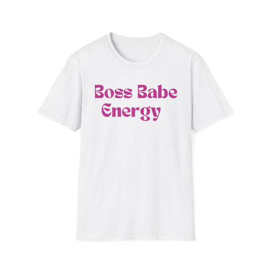 Boss Babe Energy Shirt Black Boss Babe Shirt