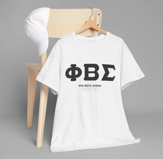 Phi Beta Sigma Fraternity T-Shirt Royal Blue and White Unisex Sizes S-5XL Greek Life Apparel