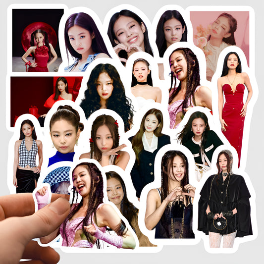 Jennie Kim Stickers 20 Piece
