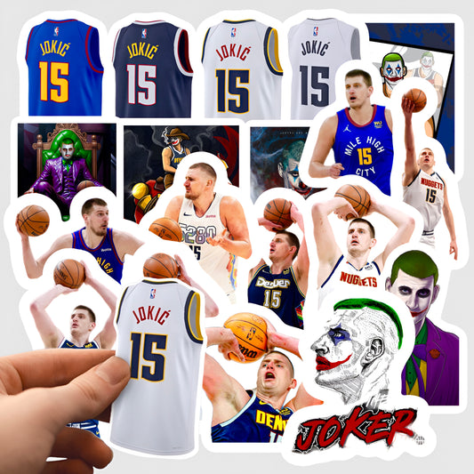 Nikola Jokić Stickers 20 Piece